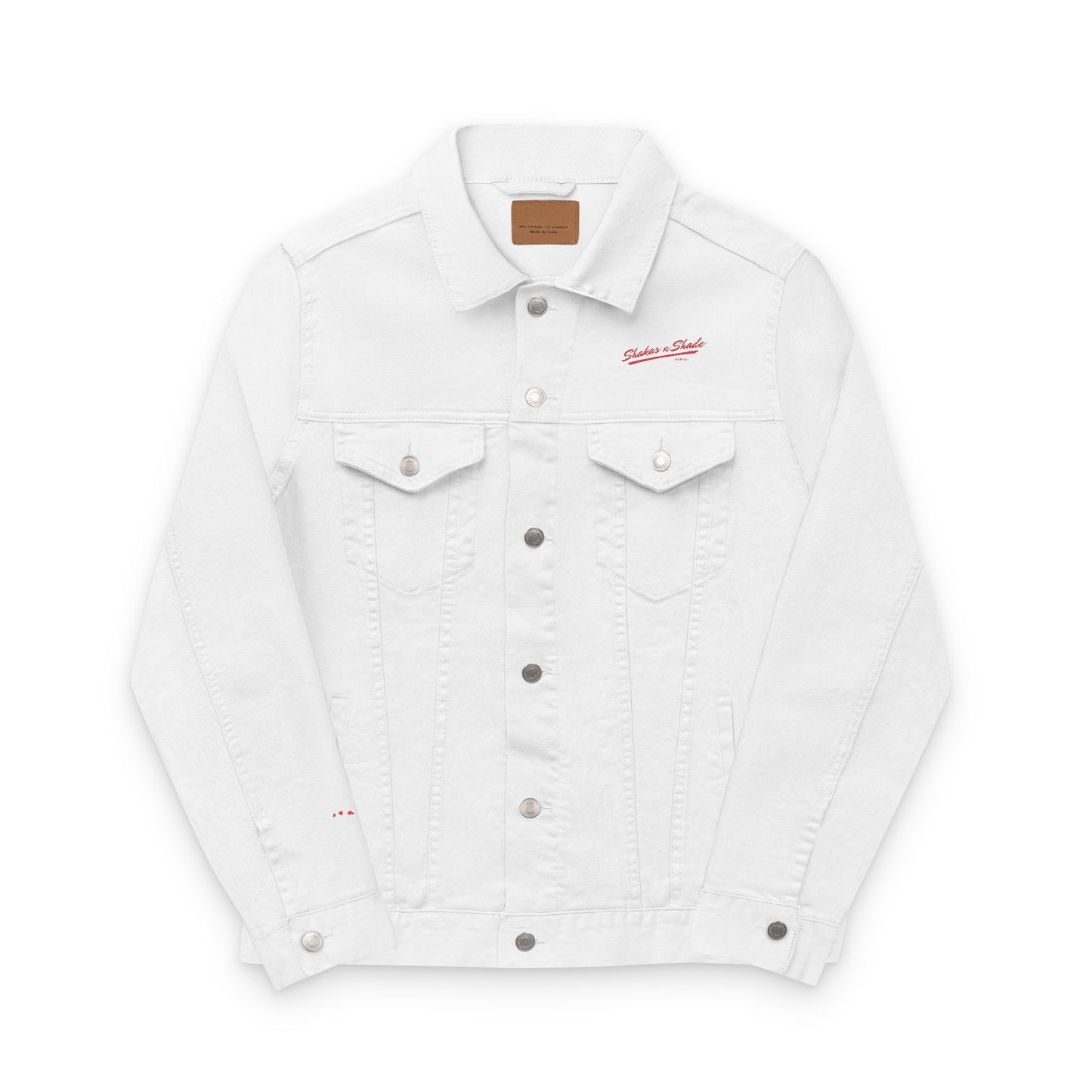 Yessah Blessah Embroidered Denim Jacket