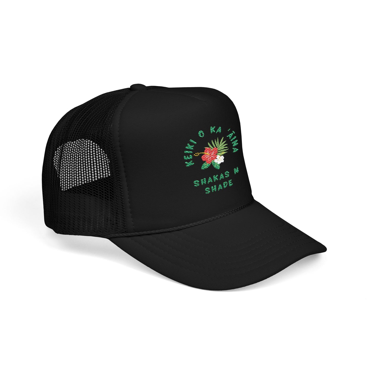 Keiki O Ka ʻĀina Embroidered Foam Trucker Hat