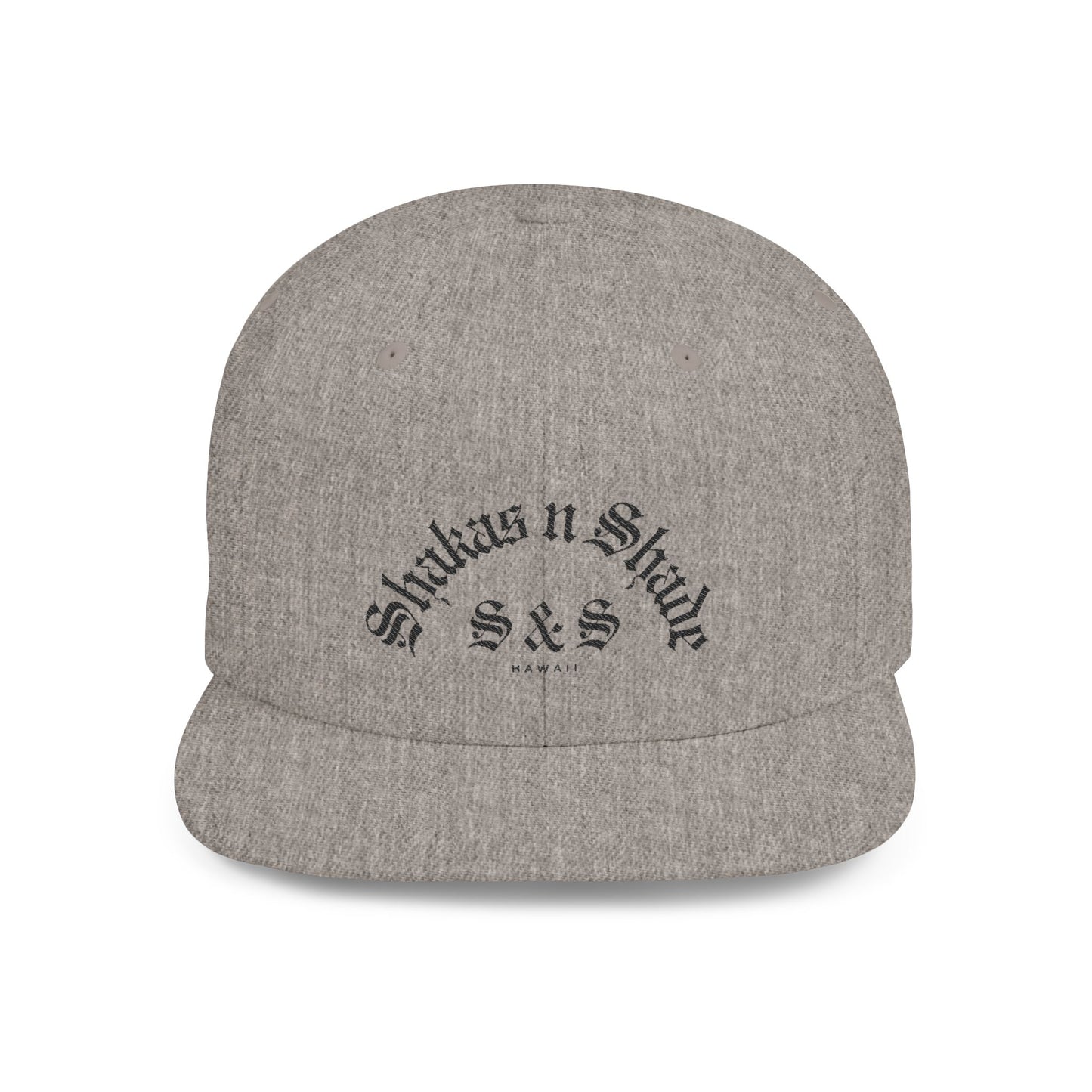 Old E S&S Embroidered Flat Bill Snapback Cap