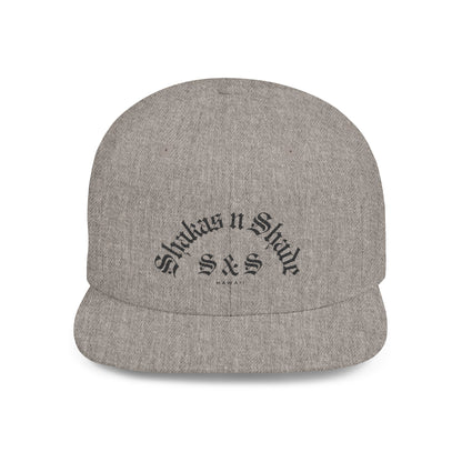 Old E S&S Embroidered Flat Bill Snapback Cap