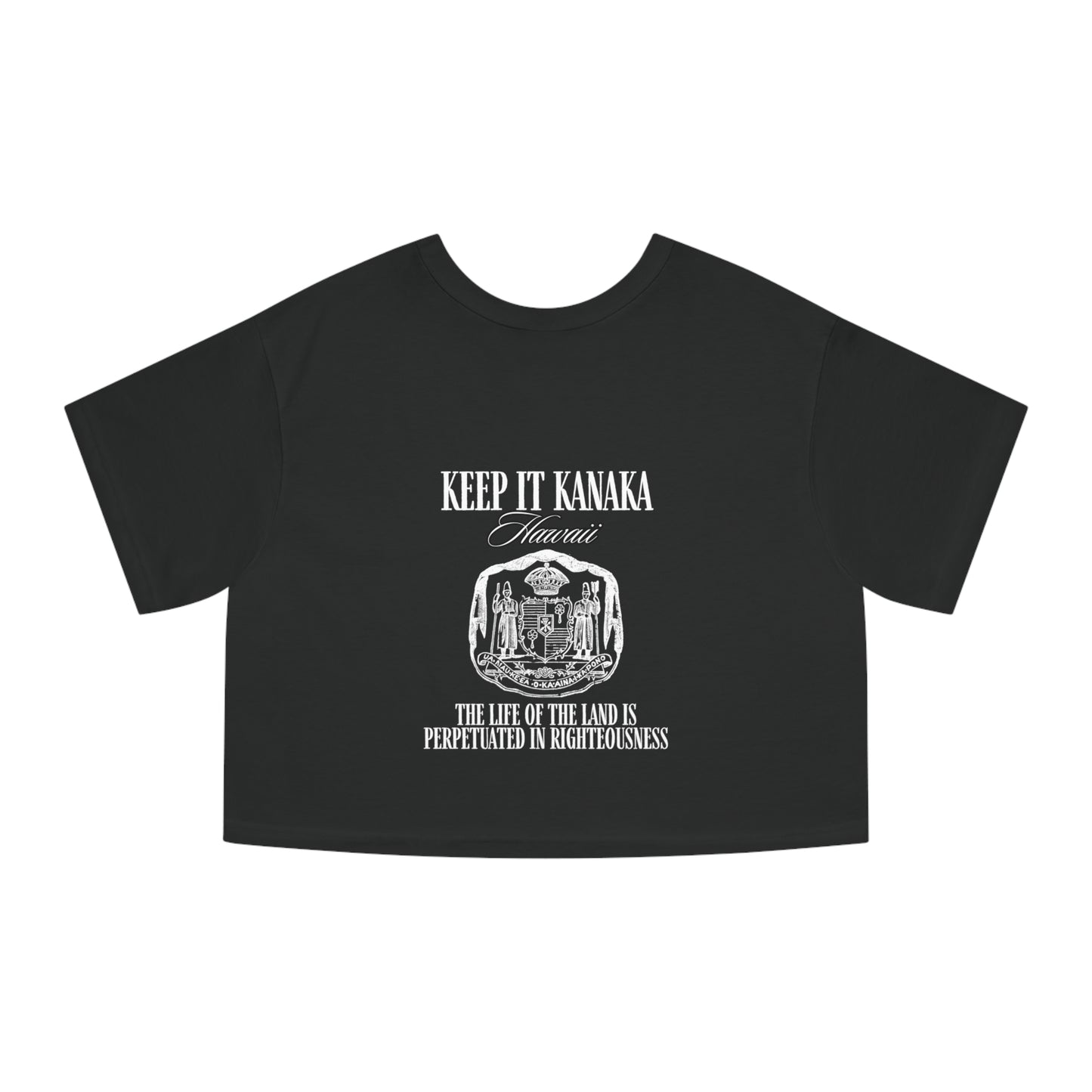 Keep It Kanaka Heritage Cropped T-Shirt