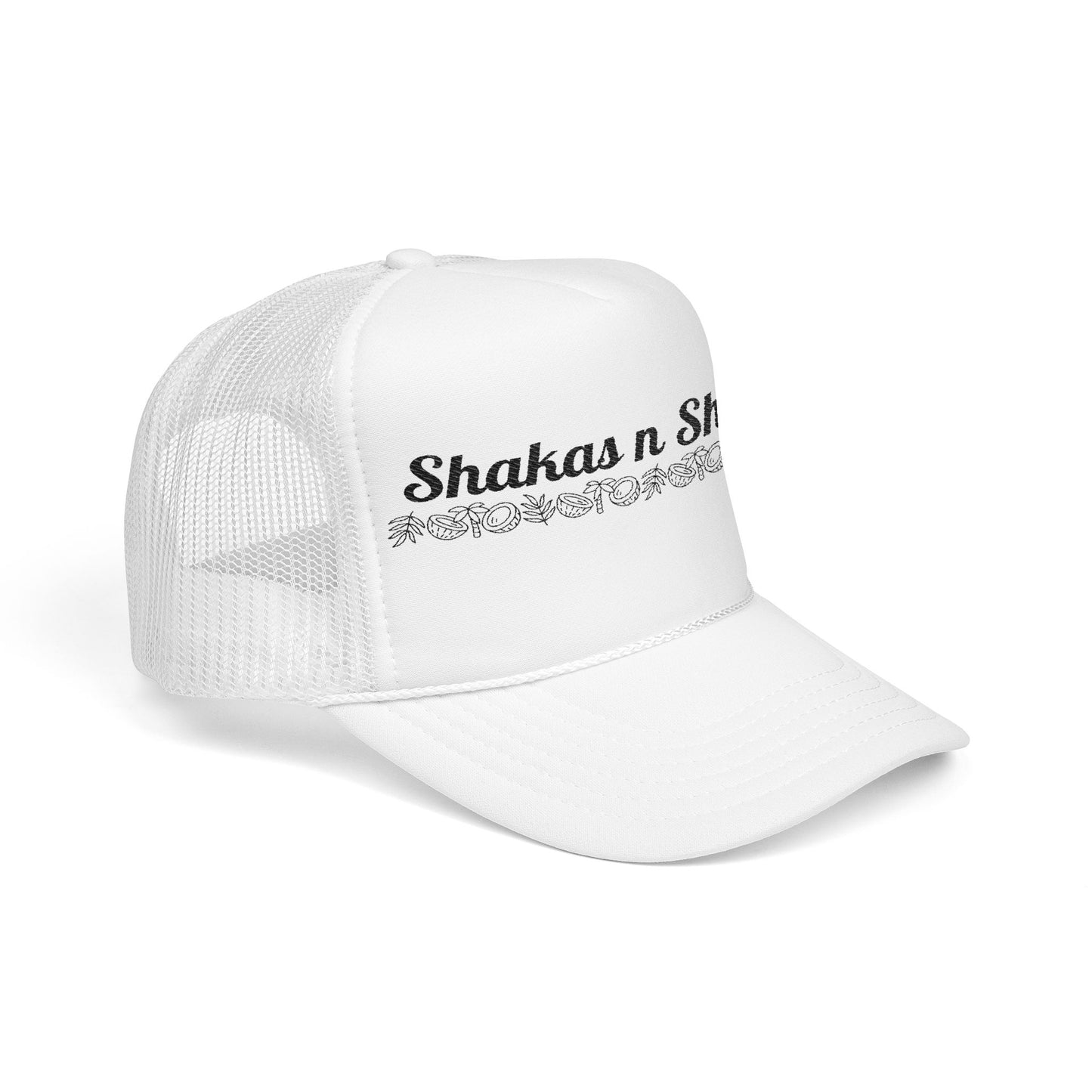 Shakas n Shade Tropical Embroidered Foam Trucker Hat