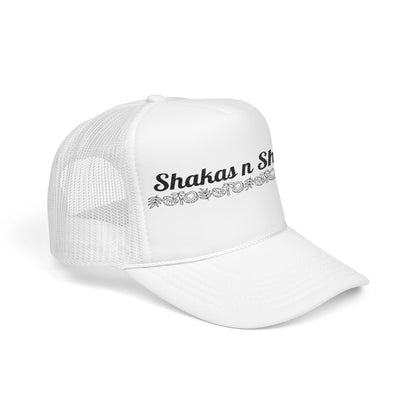 Shakas n Shade Tropical Embroidered Foam Trucker Hat