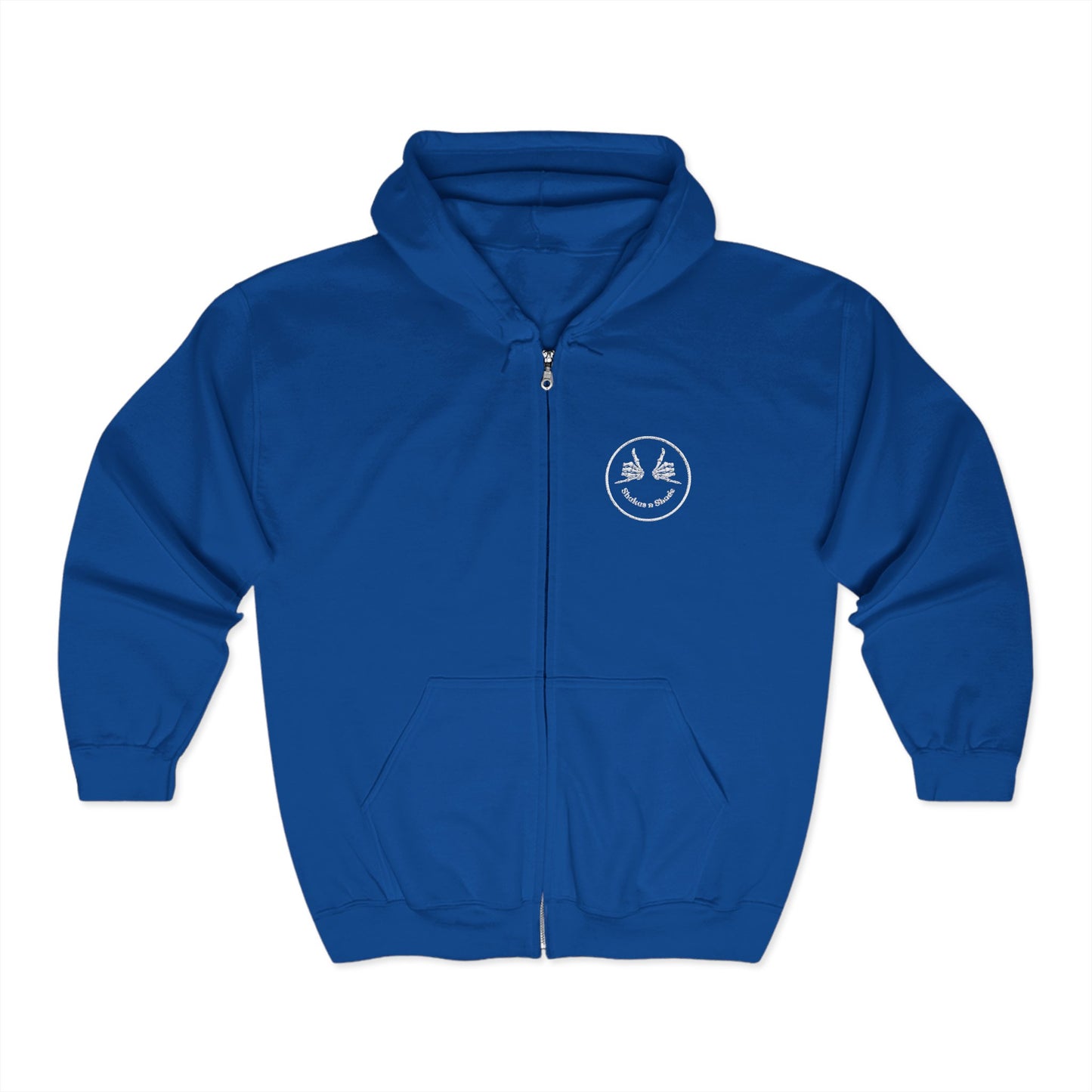 Shakas n Shade Heavy Blend Embroidered Full Zip Hoodie
