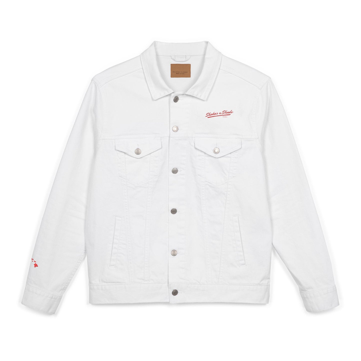 Yessah Blessah Embroidered Denim Jacket
