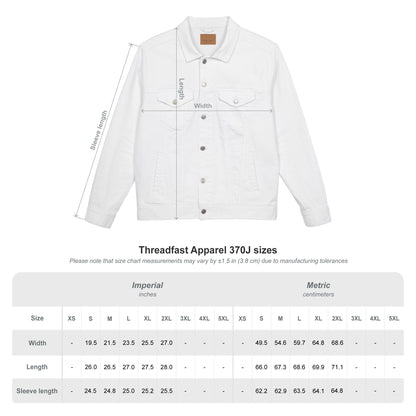 Yessah Blessah Embroidered Denim Jacket
