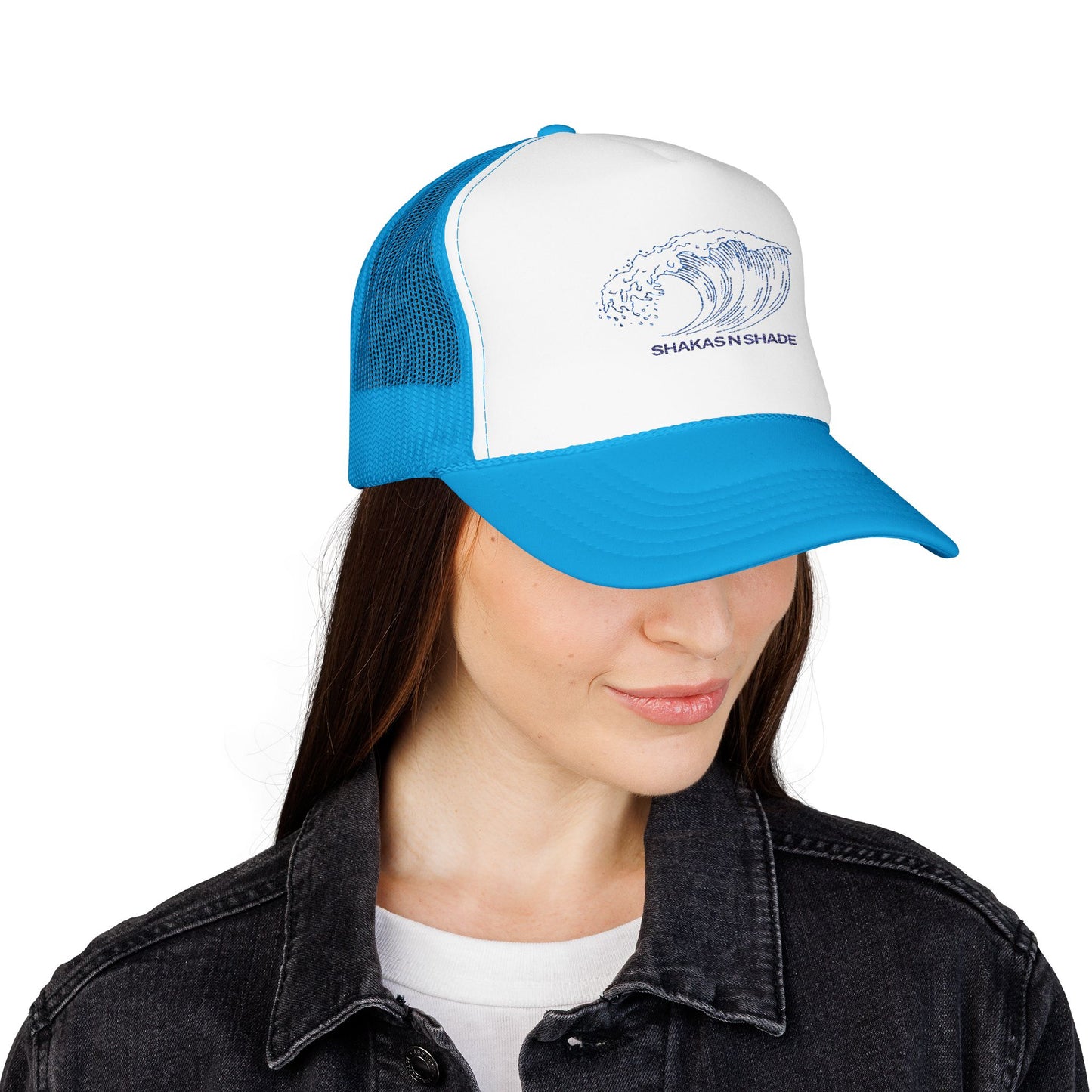Shakas n Shade Wave Embroidered Foam Trucker Hat