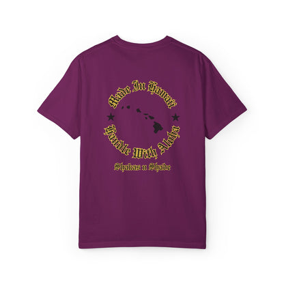 Made In Hawaii Handle With Aloha Mens T-Shirt