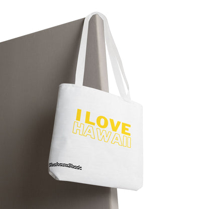 I Love Hawaii Tote Bag