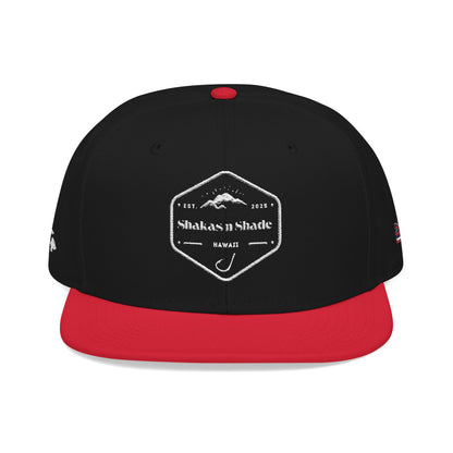 Shakas n Shade Patch Embroidered Snapback Hat