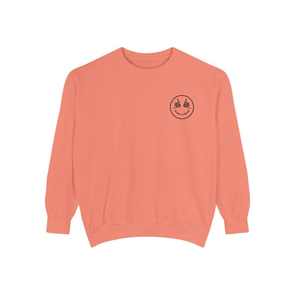 Shakas n Shade Embroidered Crew Neck Womens Sweatshirt