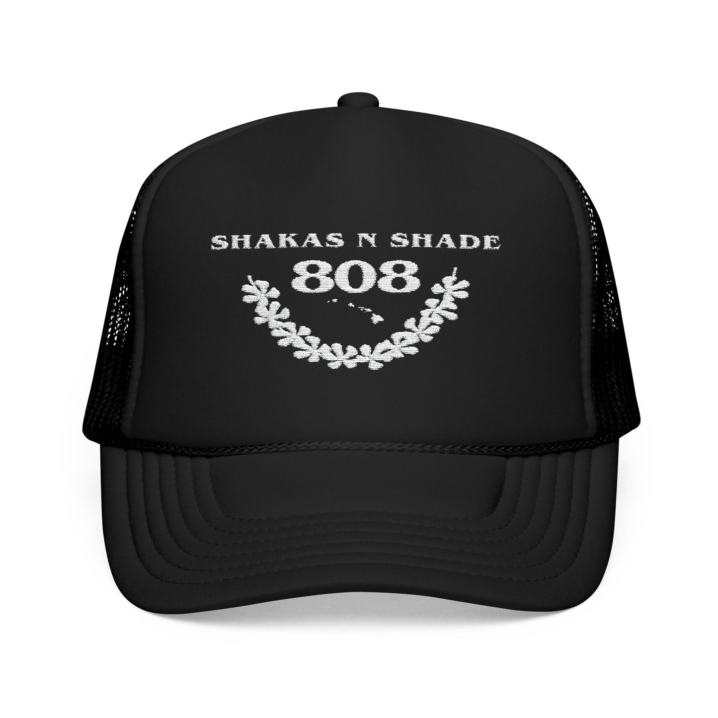 Shakas n Shade 808 Embroidered Foam Trucker Hat