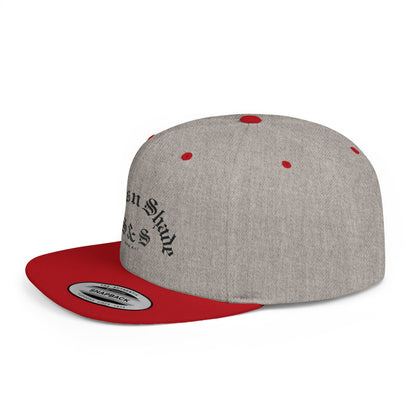 Old E S&S Embroidered Flat Bill Snapback Cap
