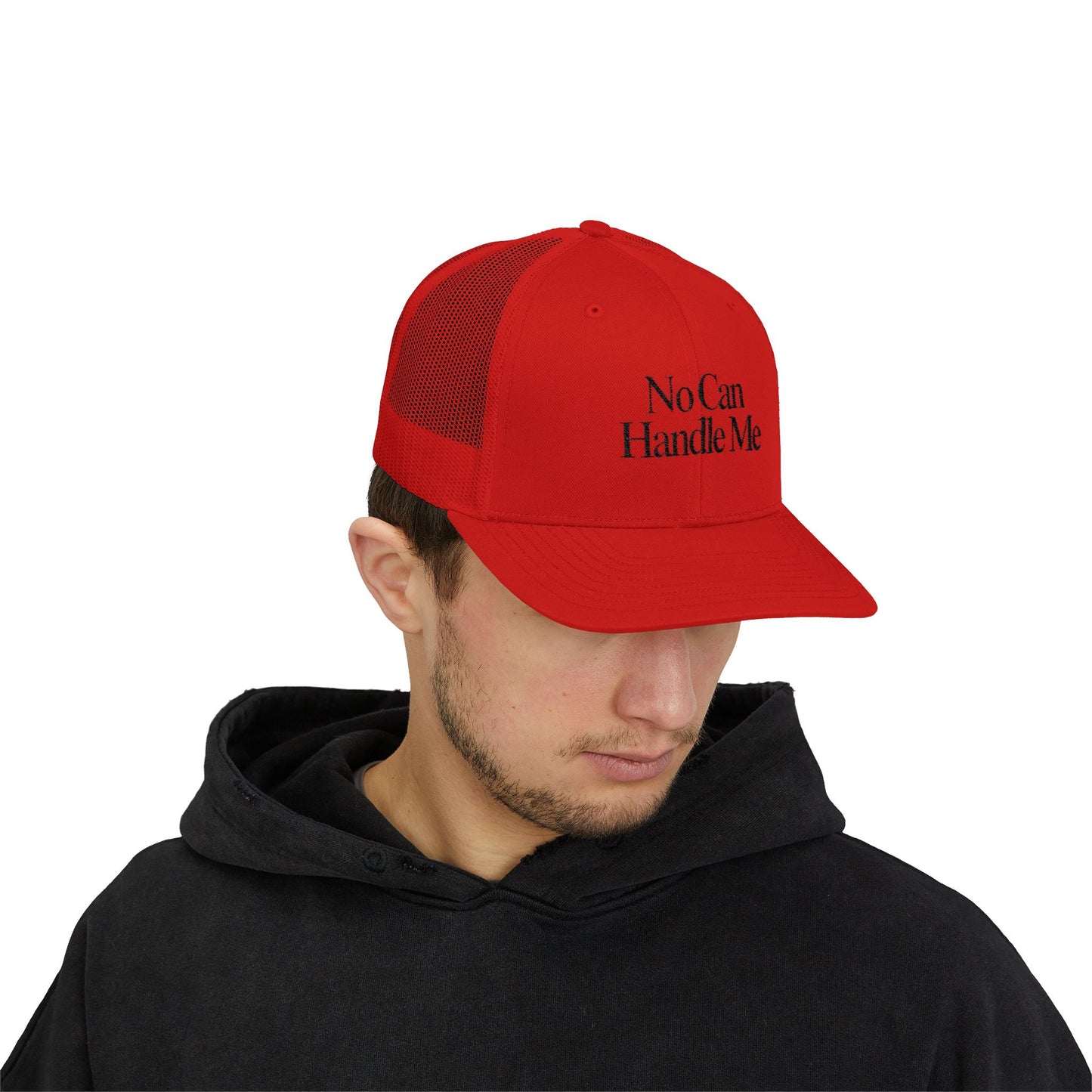 No Can Handle Me Snapback Trucker Cap