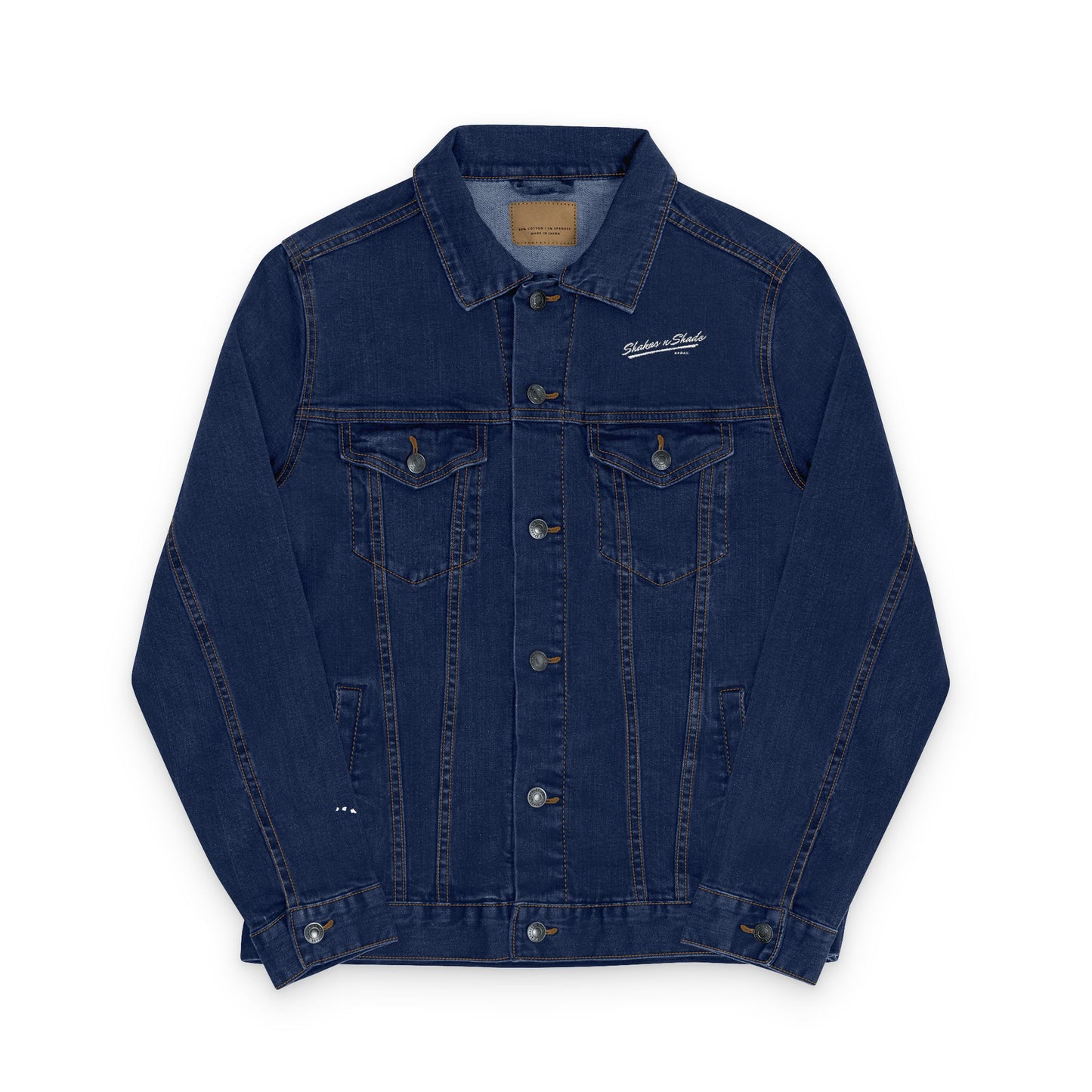 Yessah Blessah Embroidered Denim Jacket