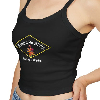 Rooted In Aloha Women's Spaghetti Strap Tank Top