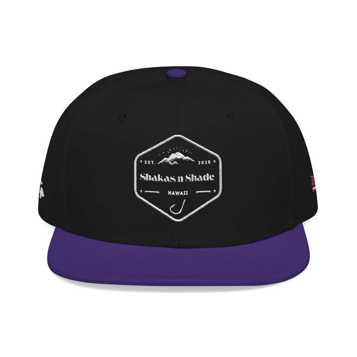 Shakas n Shade Patch Embroidered Snapback Hat