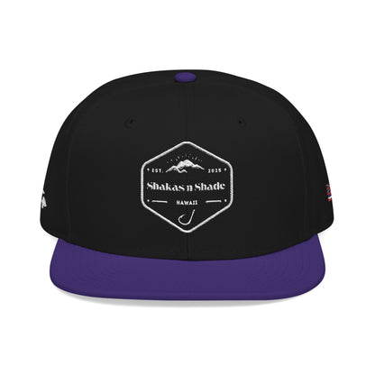 Shakas n Shade Patch Embroidered Snapback Hat
