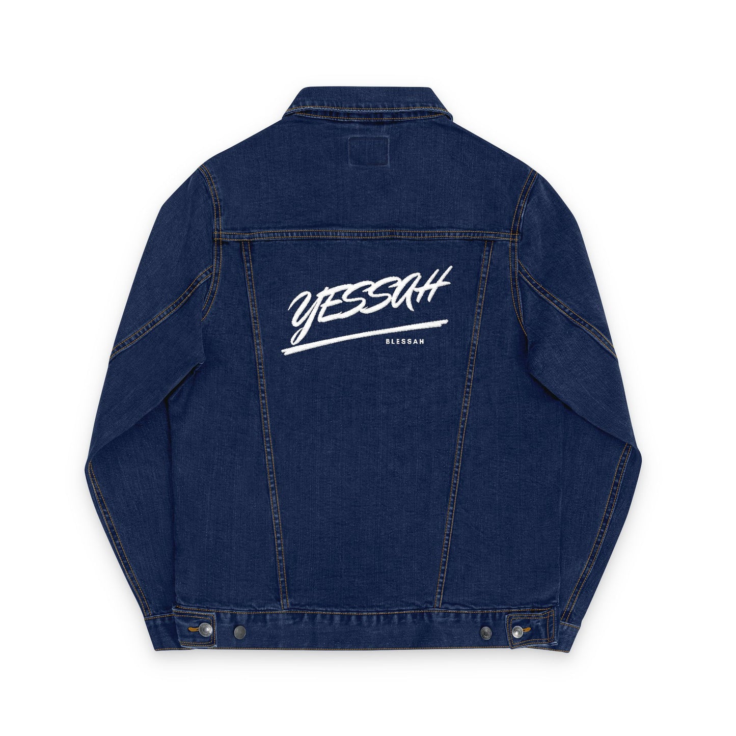 Yessah Blessah Embroidered Denim Jacket