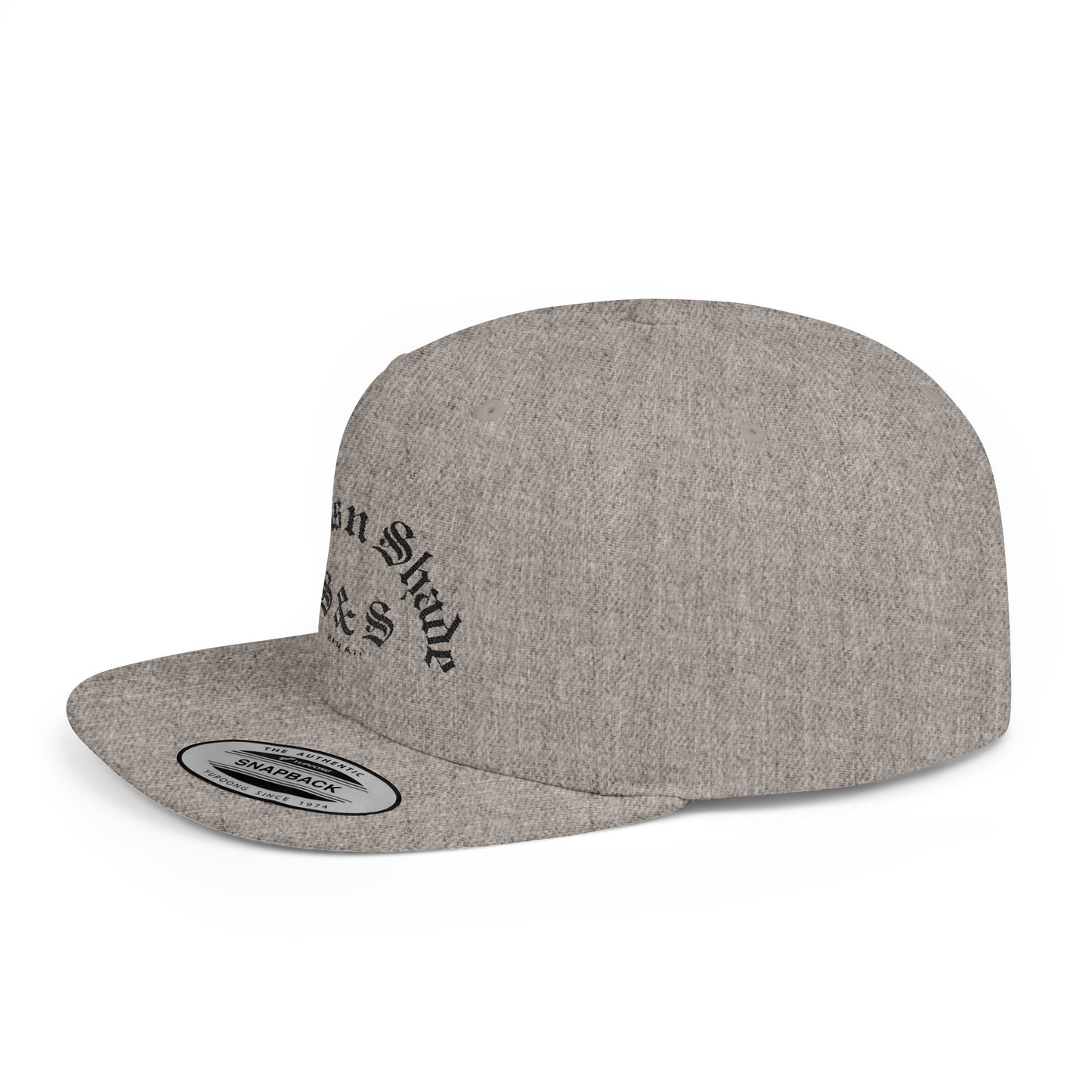 Old E S&S Embroidered Flat Bill Snapback Cap