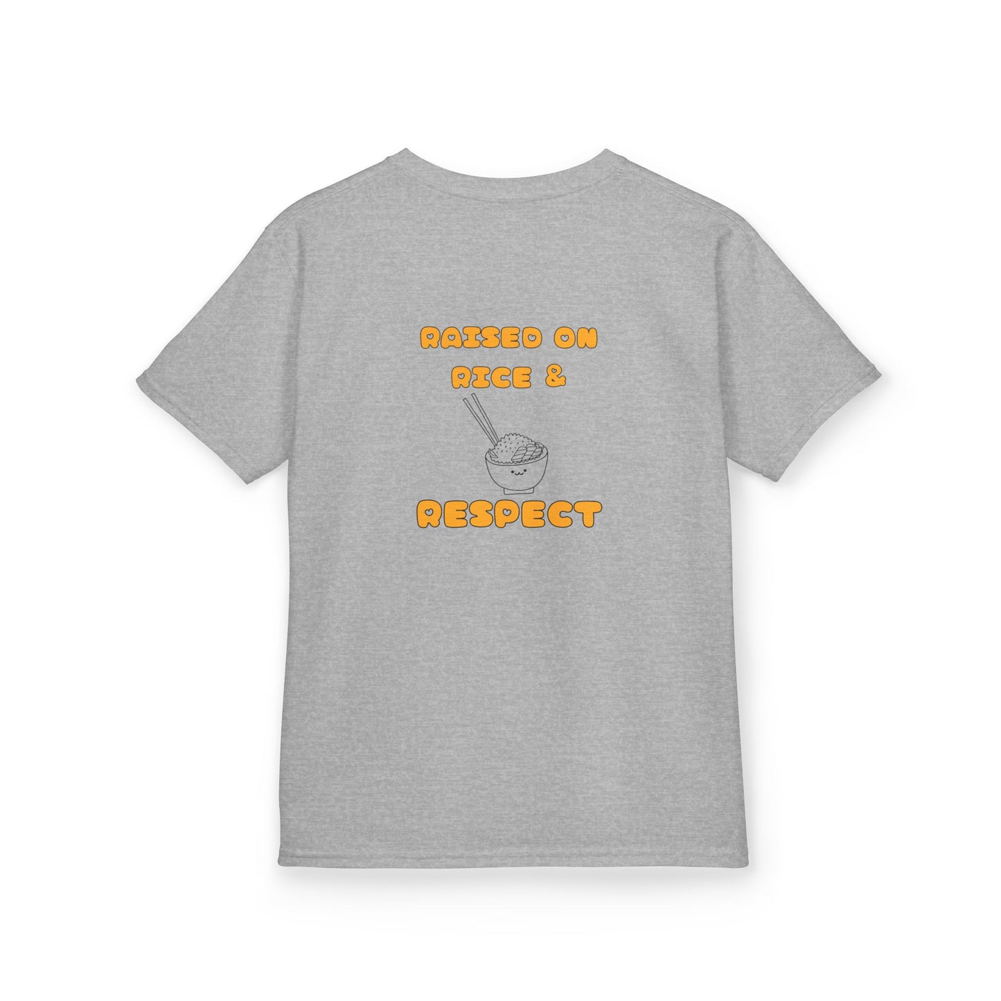 Raised On Rice & Respect Youth T-Shirt
