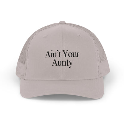 Ain't Your Aunty Snapback Trucker Cap