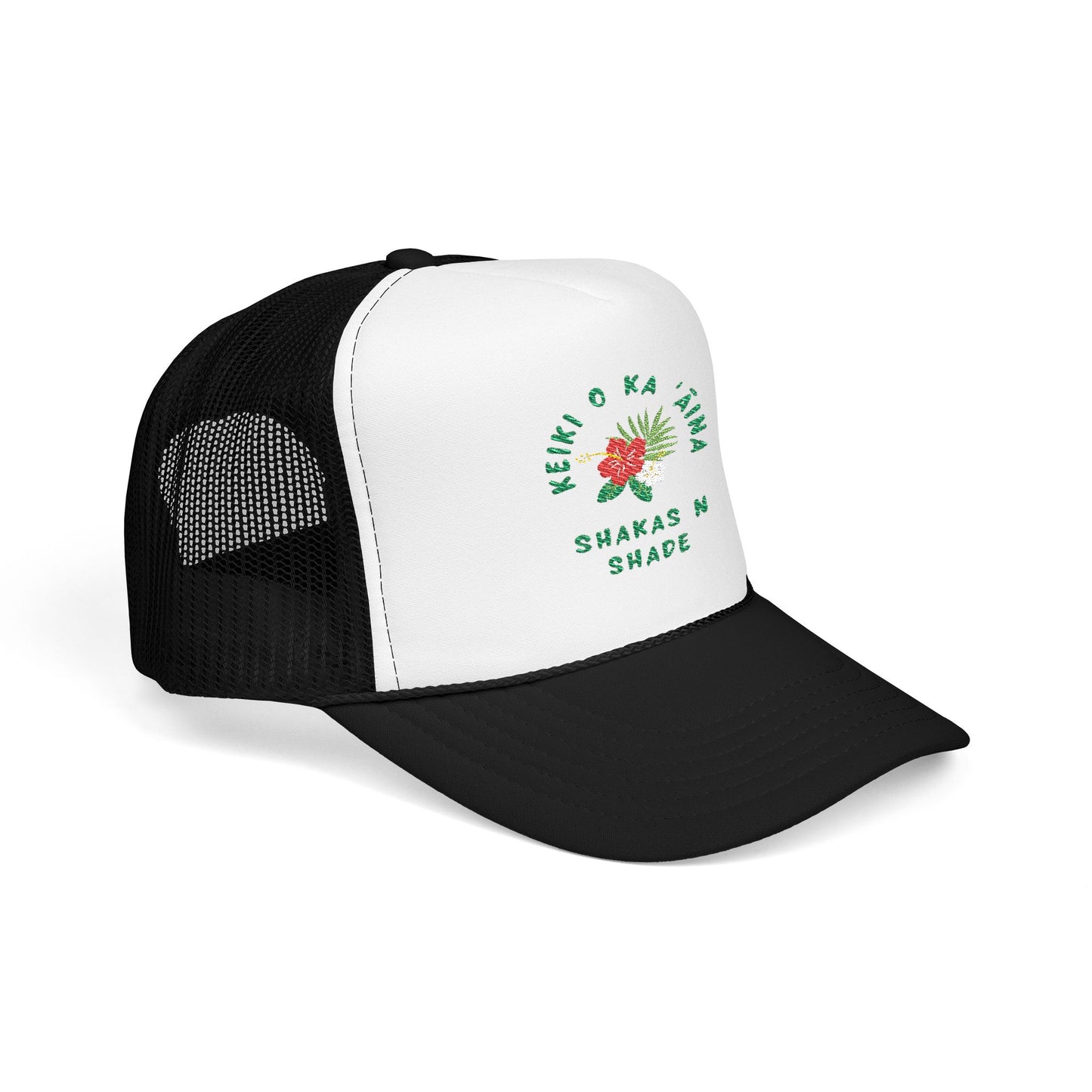 Keiki O Ka ʻĀina Embroidered Foam Trucker Hat