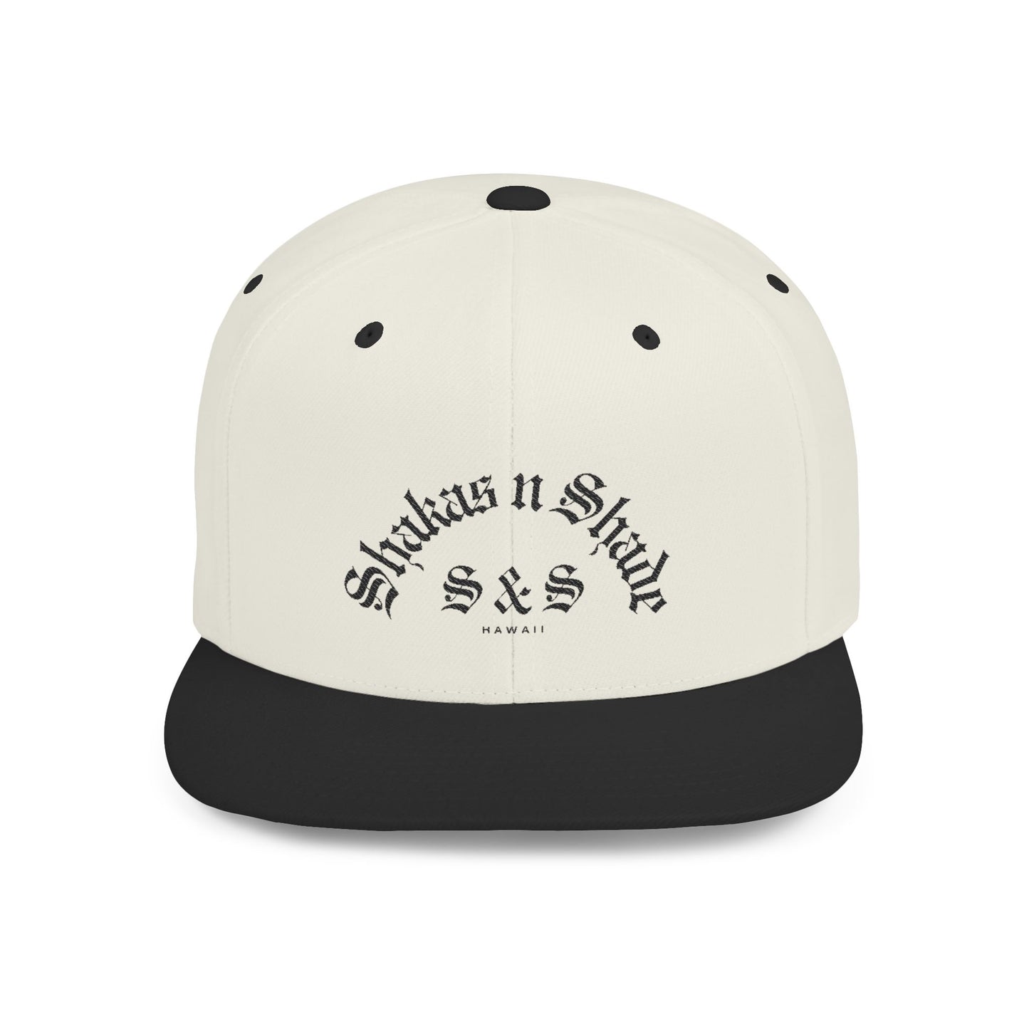 Old E S&S Embroidered Flat Bill Snapback Cap